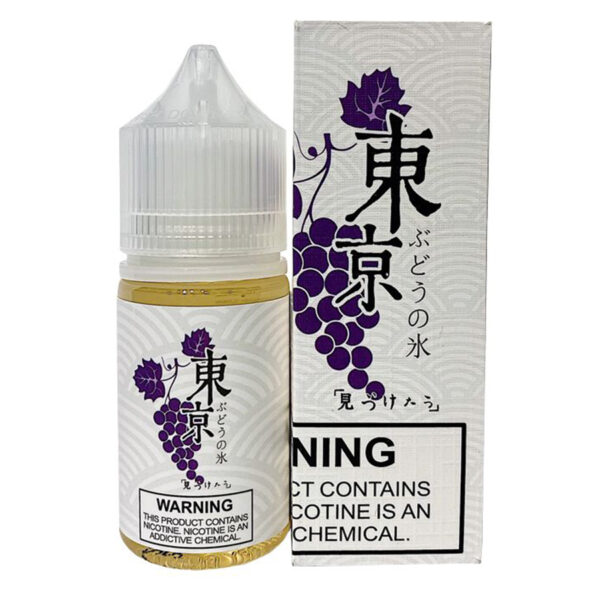 tokyo (grape iced) saltnic 30ml nicotine 35mg