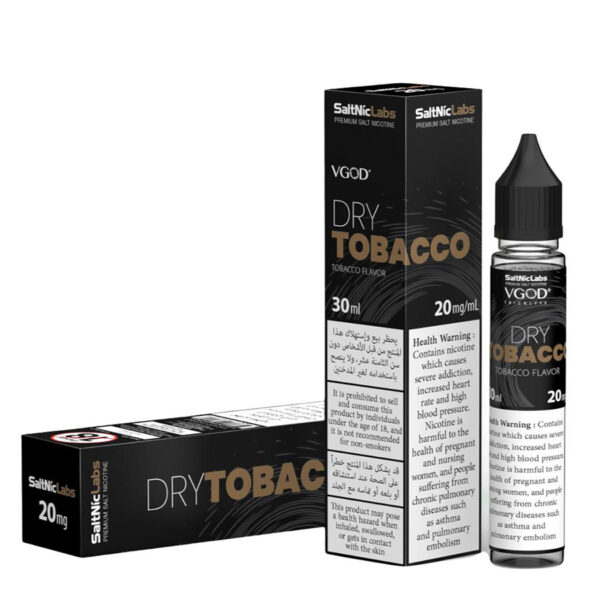 vgod dry tobacco saltnic 30ml nicotine 20mg