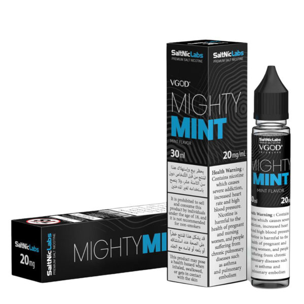 vgod mighty mint saltnic 30ml nicotine 20mg