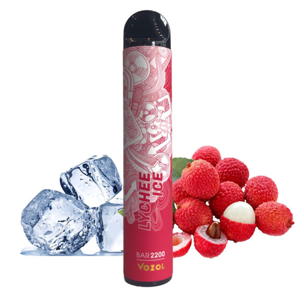 vozol bar lychee-ice 2200 puffs 50mg e-cigarette