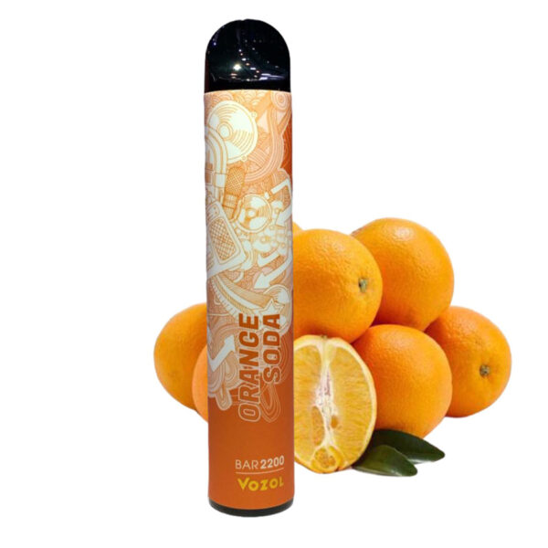 vozol bar orange-soda  2200 puffs 50mg e-cigarette