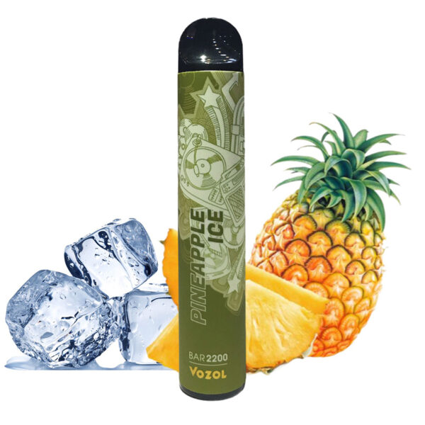 vozol bar pineapple-ice 2200 puffs 50mg e-cigarette