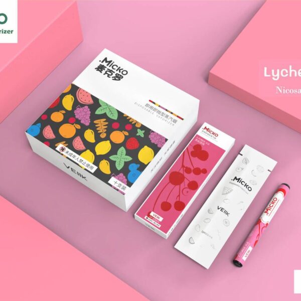 lychee ice micko disposable vaporizer by veiik