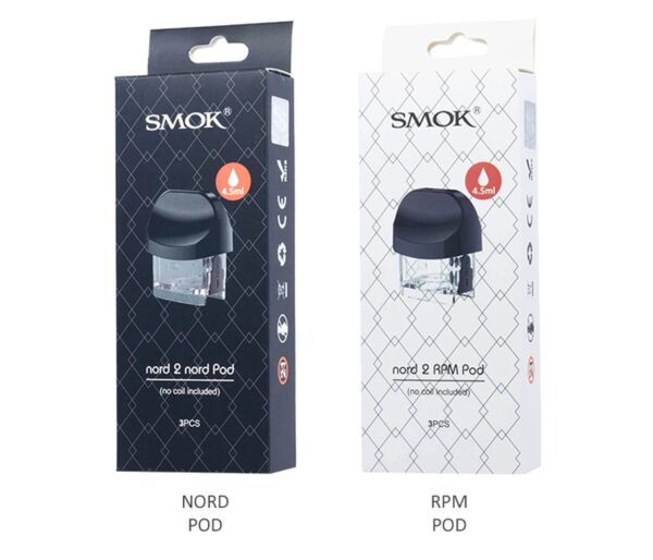smok nord 4 replacement empty pod