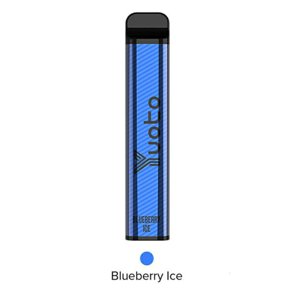 yuoto xxl blueberry-ice disposable 2500 puff. 50mg