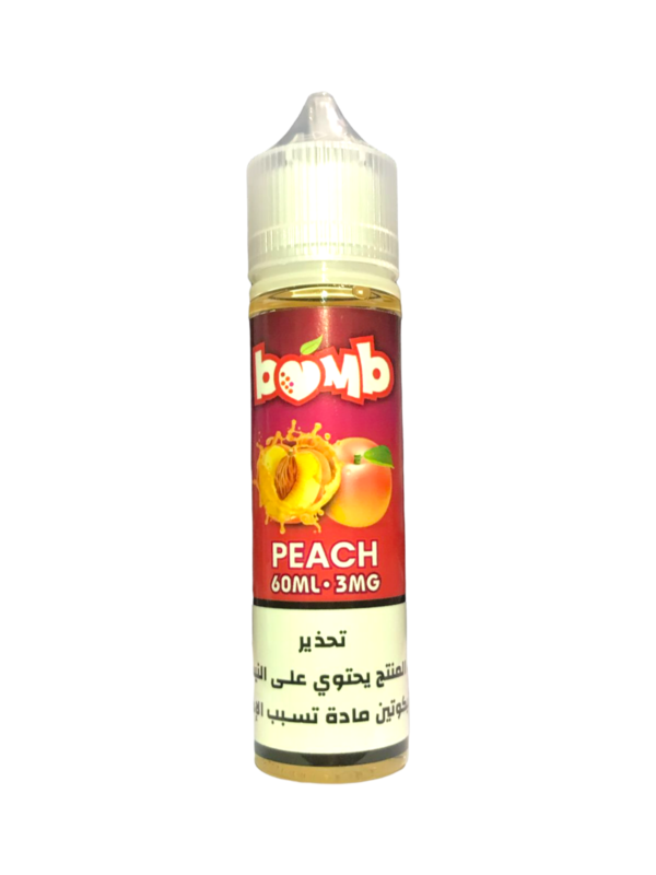 peach by bomb 60ml – 3mg