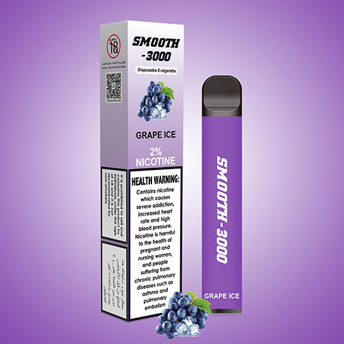 grape ice by smooth 3000 disposable 2%