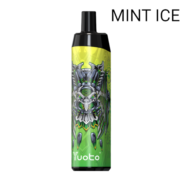 mint ice yuoto thanos 5000 puffs disposable 50mg