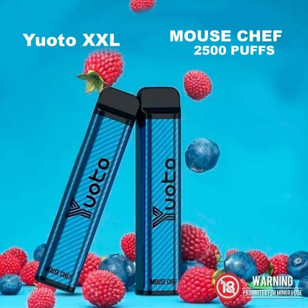 mouse chee by yuoto xxl 2500 puffs disposable 5%