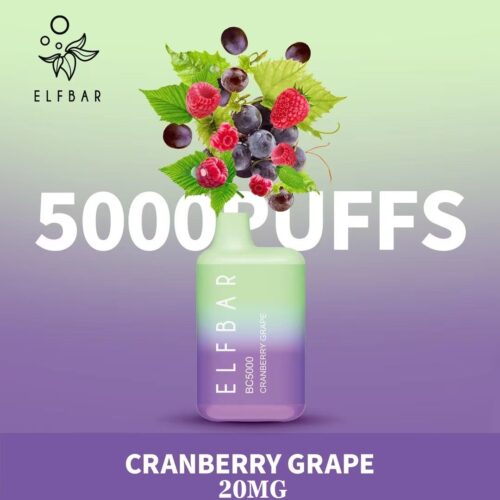 Cranberry Grape By ELFBAR