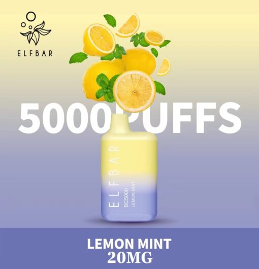Lemon Mint By ELFBAR 5000