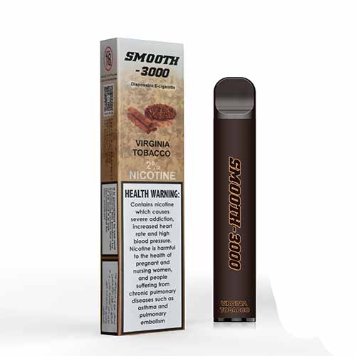 virginia tobacco smooth 3000 disposable 2%
