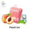 ELFBAR PI9000 5% NIC RECHARGEABLE DISPOSABLE 9000 PUFF -Peach Ice