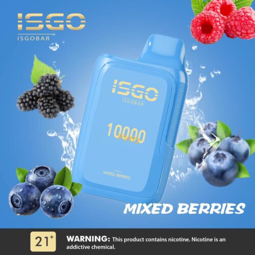 ISGO BAR 10000 Puffs DISPOSABLE VAPE Mixed Berries