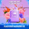 ISGO New York Peach Blue Raspberry Ice 8000 Puffs Disposable