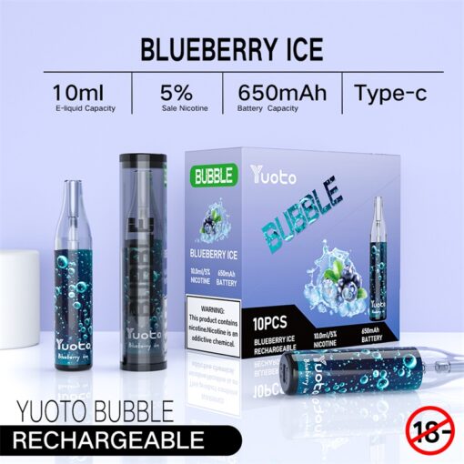 yuoto vape bubble blueberry ice dubai uae1