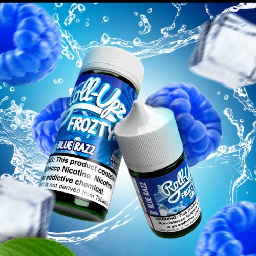 Blue rasberry ICE Roll Upz 60Ml 3mg Juice
