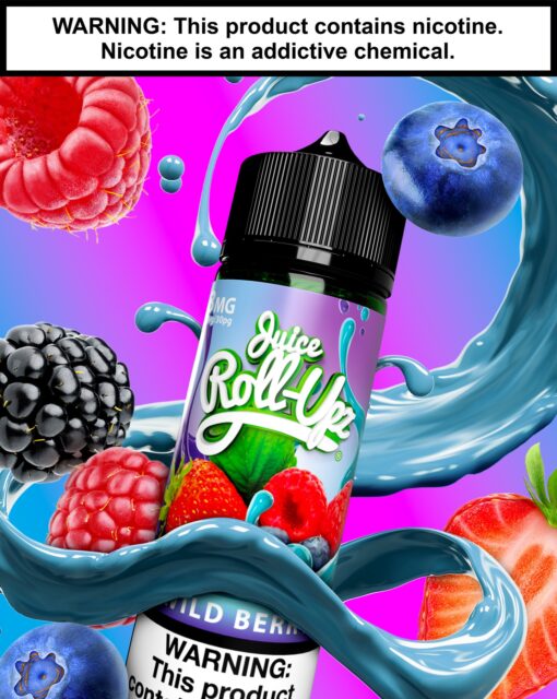 Willd Berry ice Roll Upz 60Ml 3mg Juice