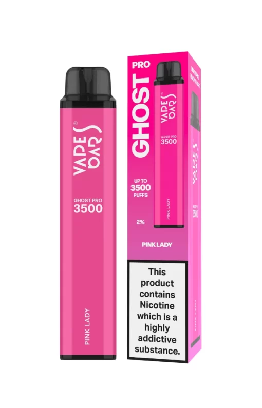 Vapes Bars GHOST PRO 3500 PUFFS PINK LADY