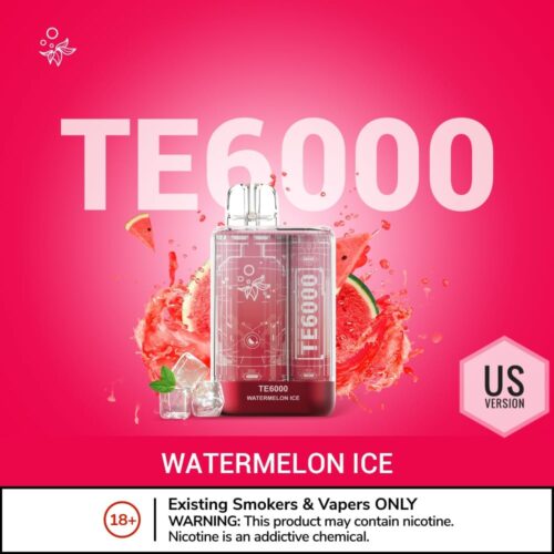 ELFBAR TE6000 Disposable Vape 6000 Puffs Watermelon ICE