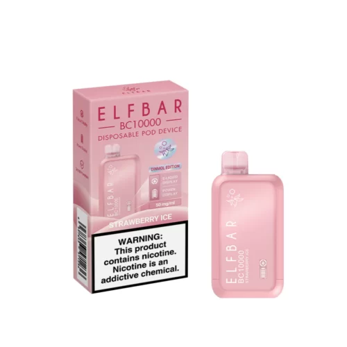 ELFBAR BC10000 Disposable Vape 10000 Puffs Strawberry Ice