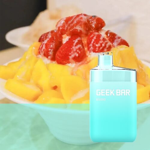 Geek Bar B5000 Rechargeable Disposable Strawberry Mango Ice IN DUBAI 20MG
