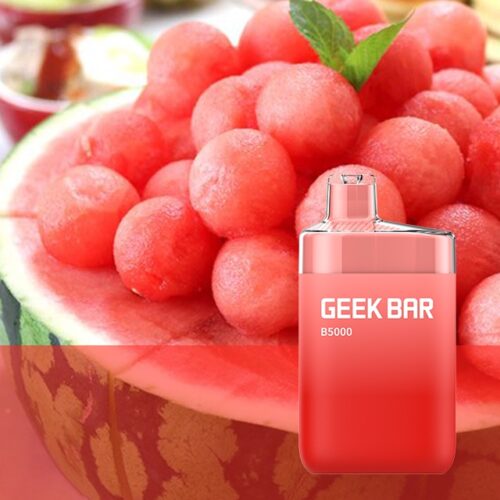 Geek Bar B5000 Rechargeable Disposable Watermelon Ice IN DUBAI 20MG